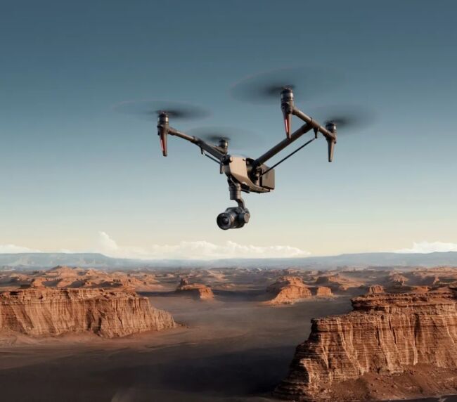 DJI Inspire 3 hover — Loyalty Drones, Jordan