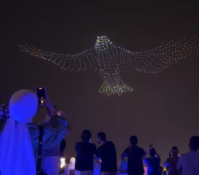 Drone show Jordan — Loyalty Drones, Jordan