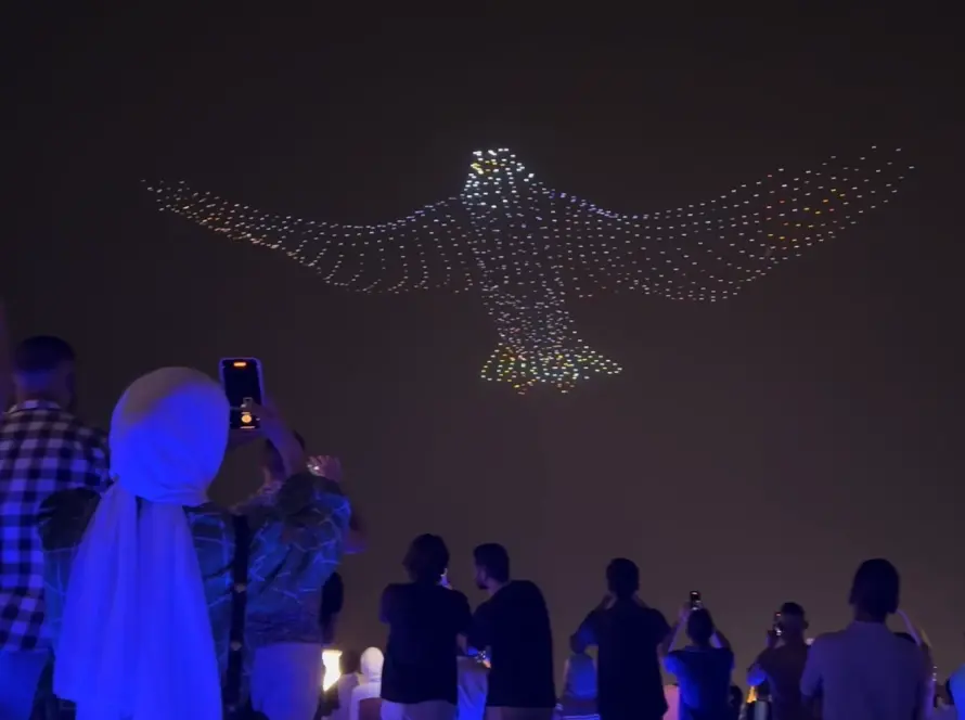 Drone show Jordan — Loyalty Drones, Jordan